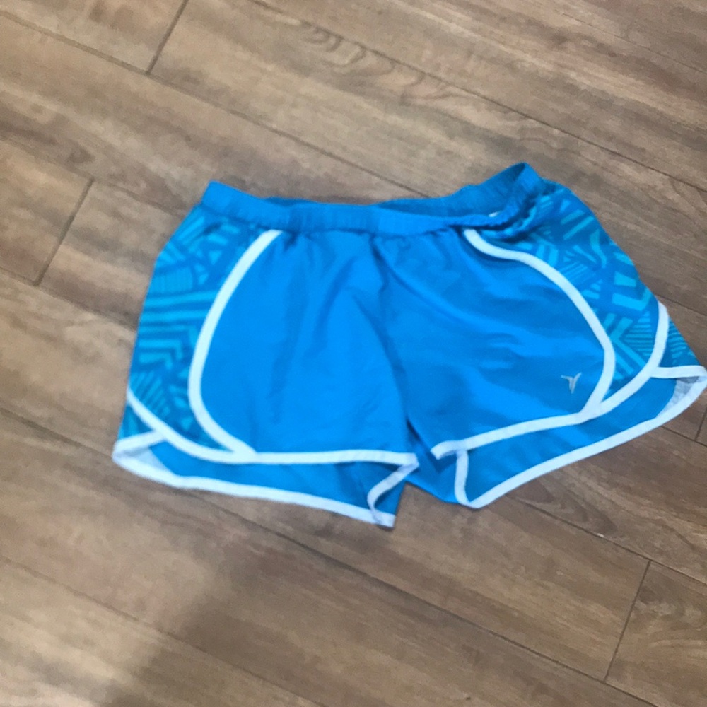 Blue shorts